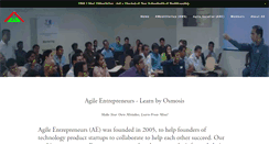 Desktop Screenshot of agileentrepreneurs.com